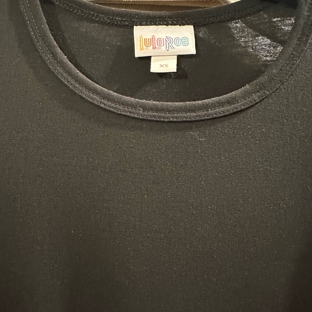 Women’s black Lularoe dress- stretch material